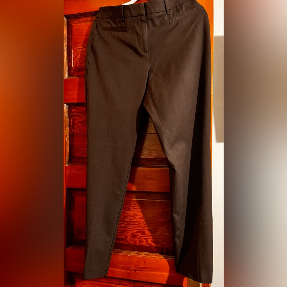 Talbots wide leg pants, brown color, size 12.